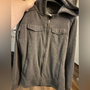 Columbia women’s Gray Full-Zip Hoodie XL